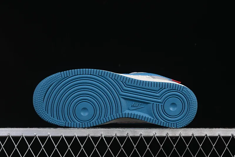 All categories Nk Air Force 1 Air Force series Nk Air Force 1 Low Air Force low-top Nike Air Force 1'07 Low Stusi co-branded milk white blue gray Air Force 1 low-top casual sneakers XD2588-607